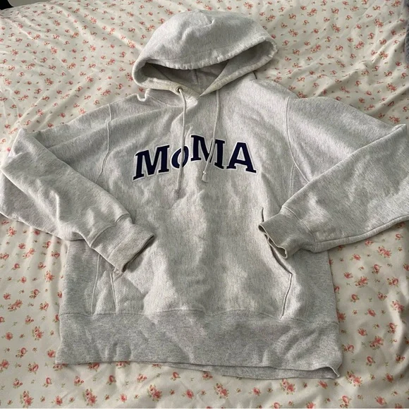 Moma hoodie grey hot sale